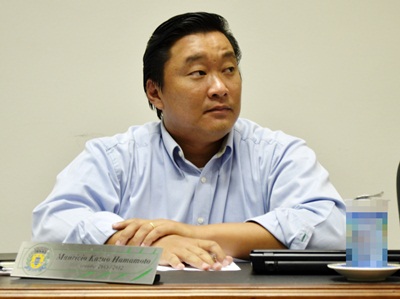 Vereador Maurício Hamamoto (PSDB)