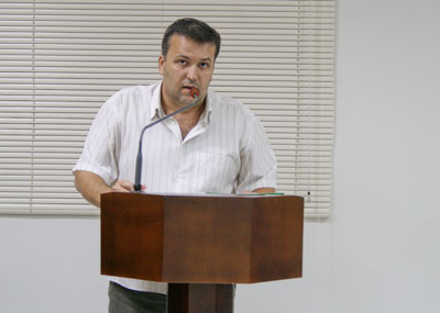 Dr. José Renato Cunha Martinez (PTB), que insiste em melhora do plano de saúde coletivo dos servidores públicos.