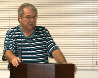Vereador Elói Sippel (PR). FOTO: Henrique Sugano Perama.