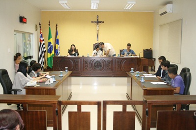 Vereadores Jovens representam suas comunidades escolares em plenário da Câmara.
